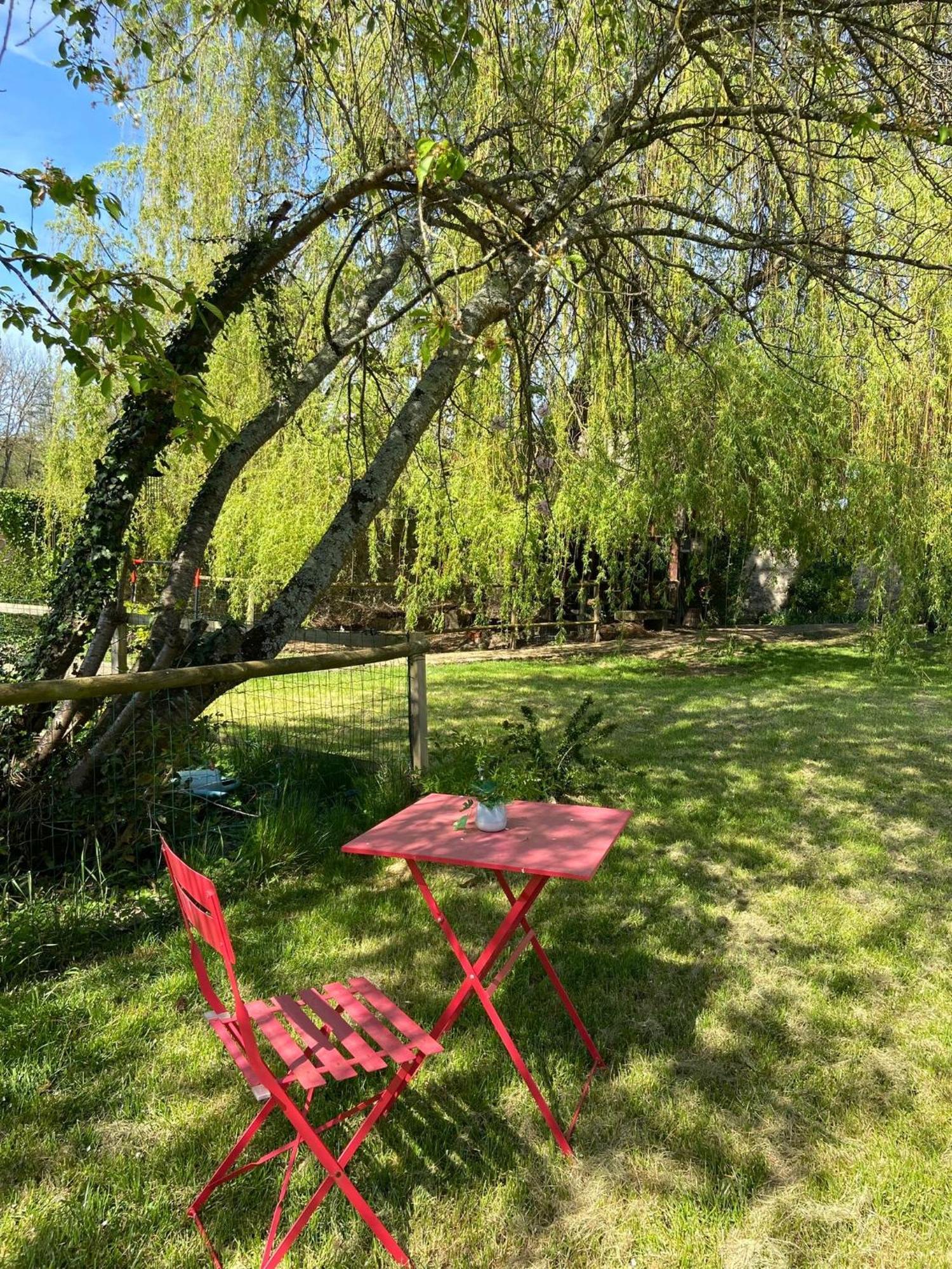 Pool House-L'Hirondelle De Sermizelles- Grand Jardin, Calme Et Nature Aux Portes Du Morvan Eksteriør bilde